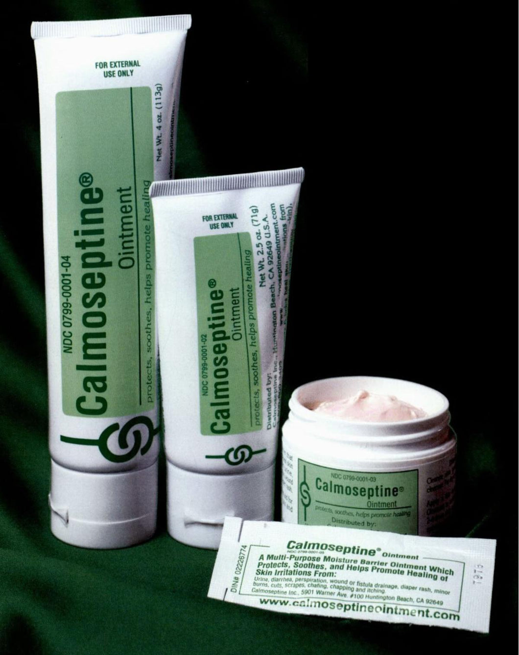 Calmoseptine Moisture Barrier Ointment, Tube, 4 oz