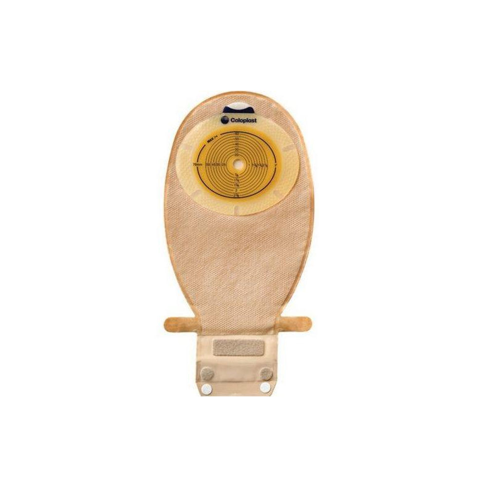 Coloplast Ostomy Pouch SenSura® 15991 Xpro One-Piece System 11-1/2 Inch Length, Maxi Flat, Pre-Cut 1 Inch Stoma Drainable