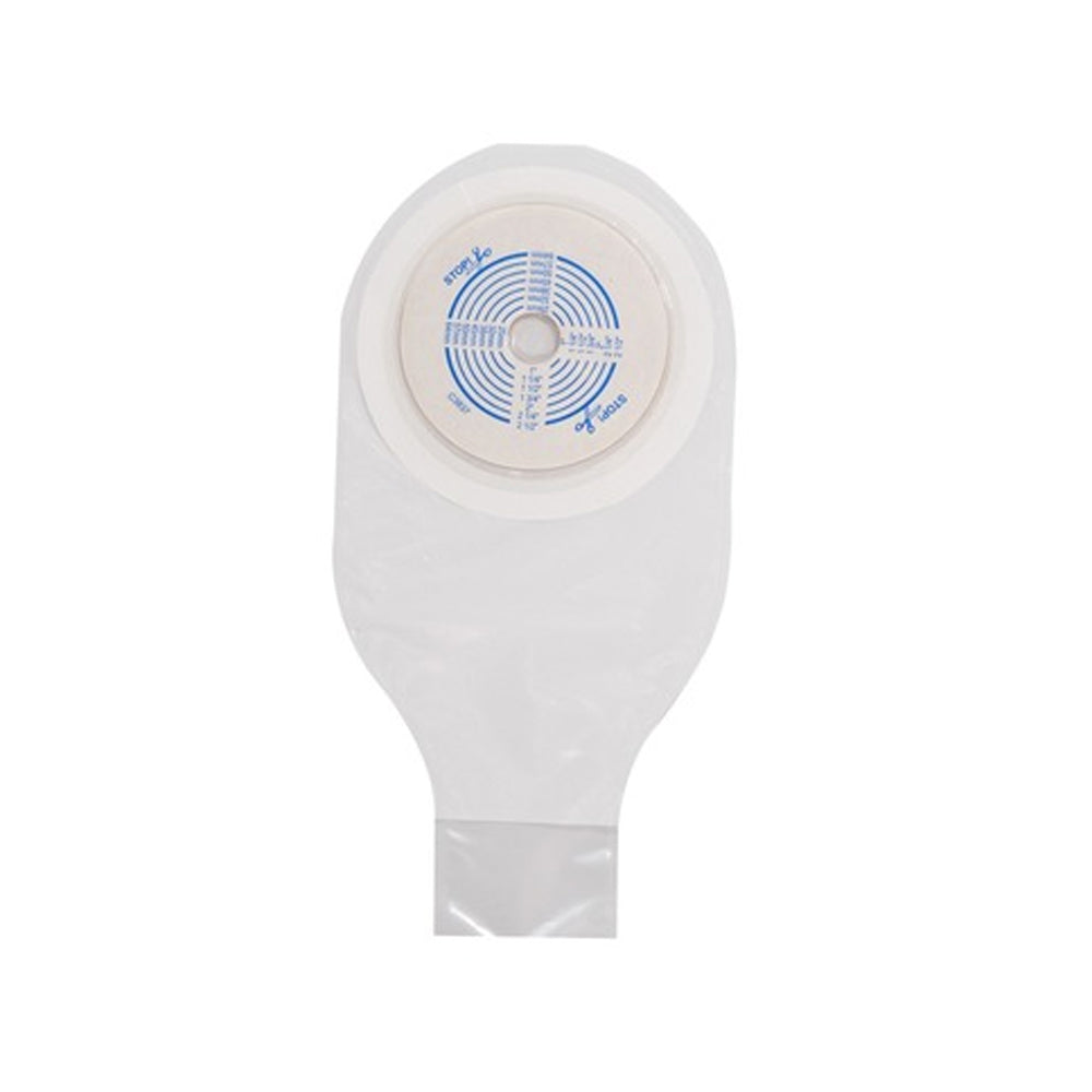 ConvaTec Colostomy Pouch ActiveLife® 022754 One-Piece System 10 Inch Length Flat, Pre-Cut 1-3/4 Inch Stoma Drainable