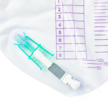 Load image into Gallery viewer, Bard Urinary Meter Bag IC Anti-Reflux Valve Sterile 2,000 mL Vinyl #154114A

