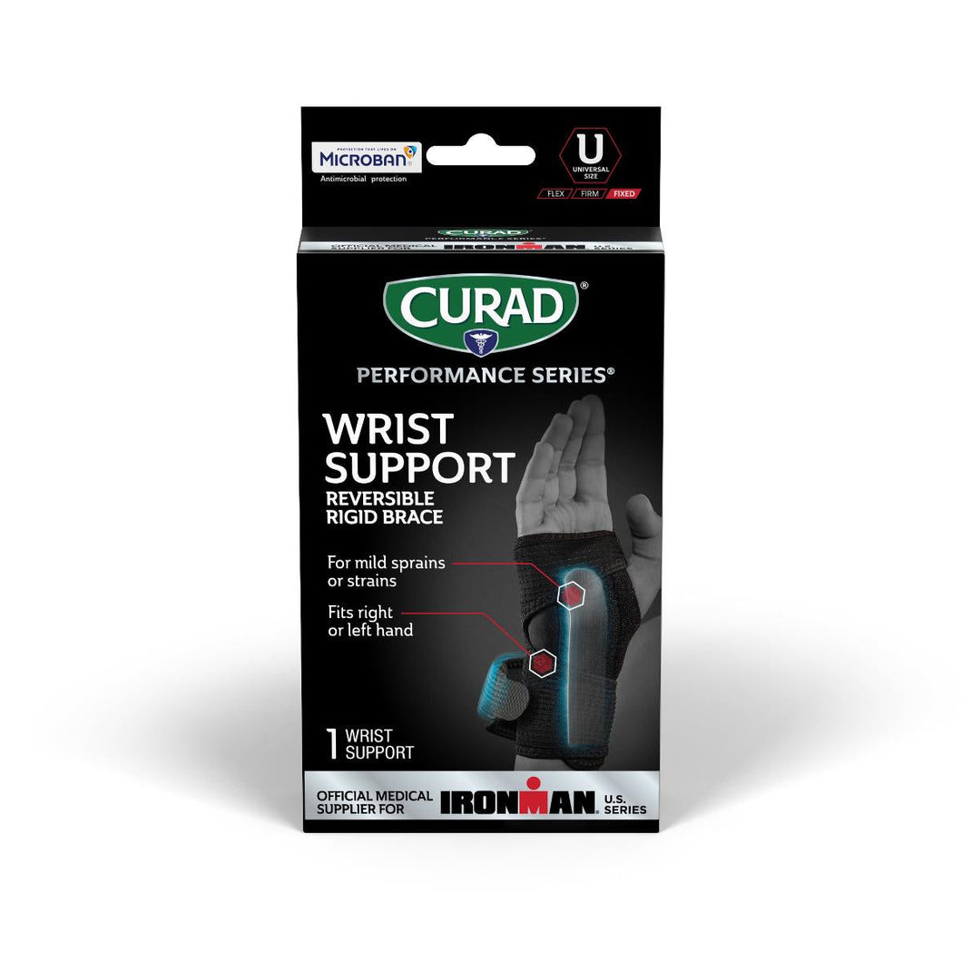 CURAD Performance Series IRONMAN Universal Reversible Wrist Brace
