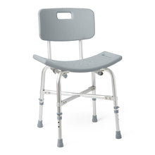 Load image into Gallery viewer, Medline Bariatric Shower Chair with Backrest and Reinforced Frame, 550 lb. Weight Capacity, #G2-102BX1
