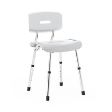 Load image into Gallery viewer, Medline Shower Chair with Backrest, 300 lb. Weight Capacity, Microban Treated
