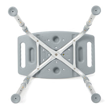 Load image into Gallery viewer, Medline Knockdown Shower Chair without Back, 15&quot;-19&quot; Seat Height, 400 lb. Weight Capacity, #G2-202KX1

