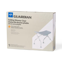 Load image into Gallery viewer, Medline Folding Shower Chair without Back, 14.5&quot;-16&quot; Seat Height, 250 lb. Weight Capacity, #G2-203FRX1

