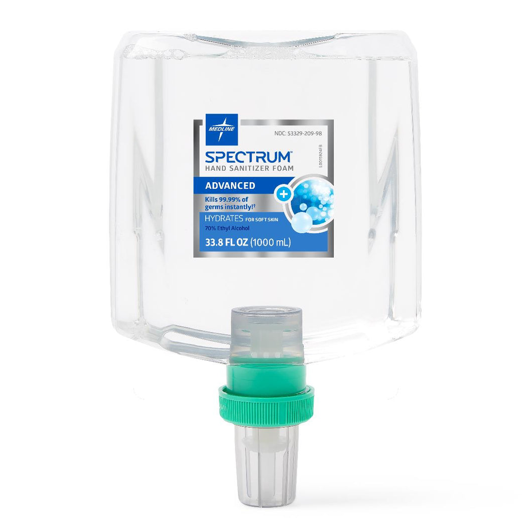 Medline Spectrum 1L Hand Sanitizer Dispenser Refills