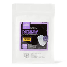 Load image into Gallery viewer, Puracol Plus Collagen Wound Dressing, 2" x 2.25" Fenestrated
