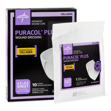 Load image into Gallery viewer, Puracol Plus Collagen Wound Dressing, 4.25" x 4.5" inch
