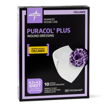 Load image into Gallery viewer, Puracol Plus Collagen Wound Dressing, 4.25" x 4.5" inch
