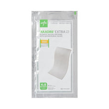 Load image into Gallery viewer, Maxorb Extra Ag+ CMC/Alginate Dressings, 4" x 8" inch
