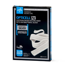 Load image into Gallery viewer, Medline Opticell Ag+ Silver Antibacterial Gelling Fiber Wound Dressing, 0.75" x 18", Reinforced
