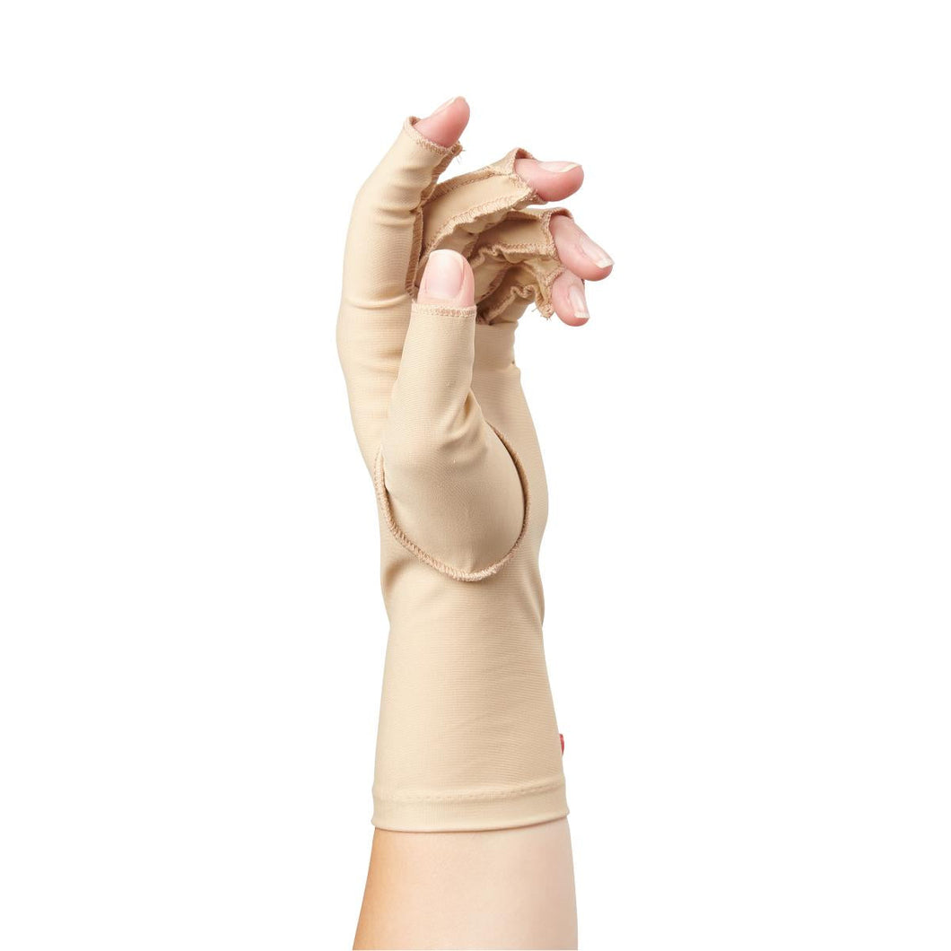 Medline Edema Gloves, Over the Wrist, 3/4 Finger, Left