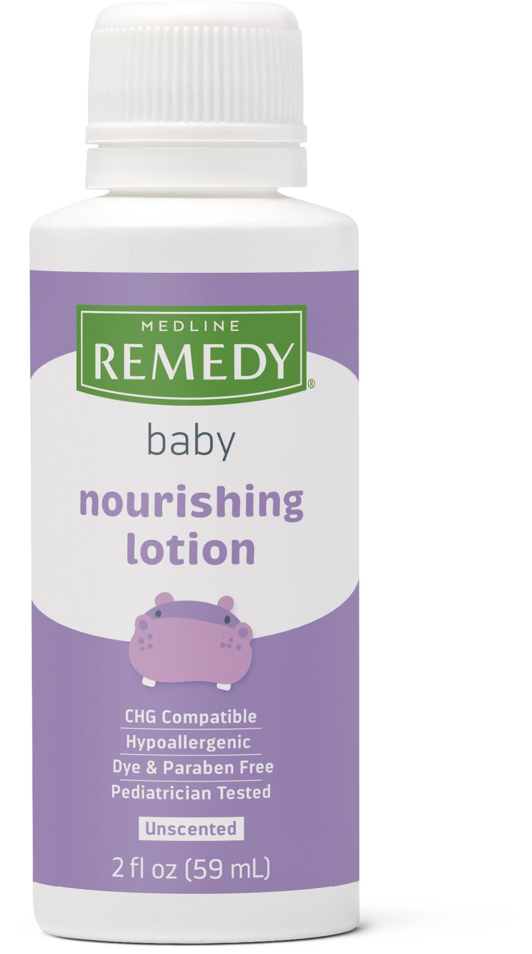 Medline Remedy Baby Nourishing Lotion, Unscented, 2 oz.