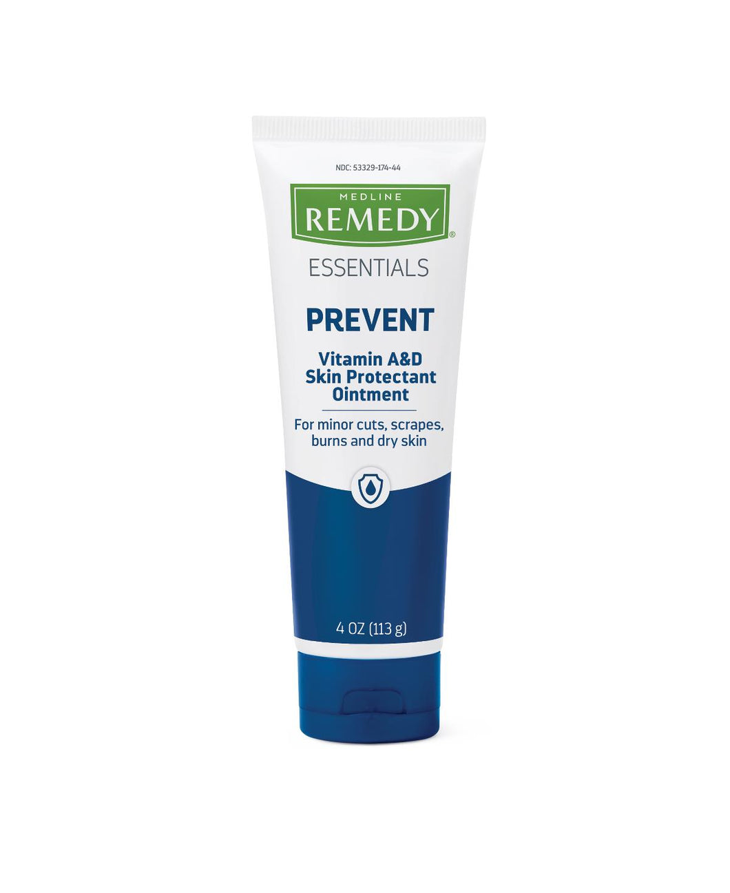 Medline Remedy Essentials Vitamin A and D Protectant Ointment, 4 oz.