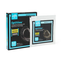 Load image into Gallery viewer, Transparent Dressing OptiView 6 X 6 Inch 2 Tab Delivery Round Sterile #MSCOVM6EP
