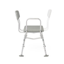 Load image into Gallery viewer, Medline Transfer Bench with Backrest and Pushbutton Height Adjustment, 400 lb. Capacity, #G3-100KBX1

