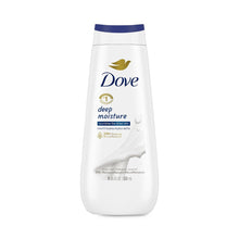 Load image into Gallery viewer, Unilever Dove Deep Moisture Body Wash Bottle, 12 oz.
