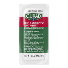 Load image into Gallery viewer, Medline CURAD Triple Antibiotic Ointment, 0.9 g Packet
