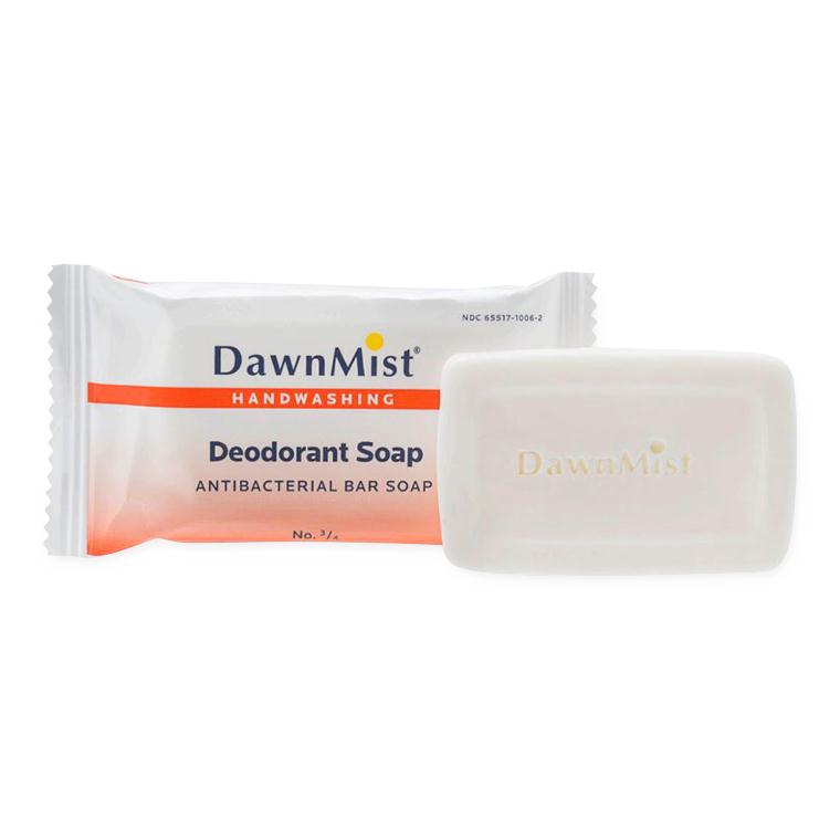 DawnMist Individually Wrapped Facial and Body Soap, #3/4