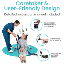 Load image into Gallery viewer, Electric Patient Lift With Sling #MOB1076WHTSLG
