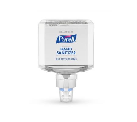 GOJO Purell® Advanced Hand Sanitizer Refill, for PURELL® ES8 Touch-Free Hand Sanitizer Dispensers, Foam, 1200 mL