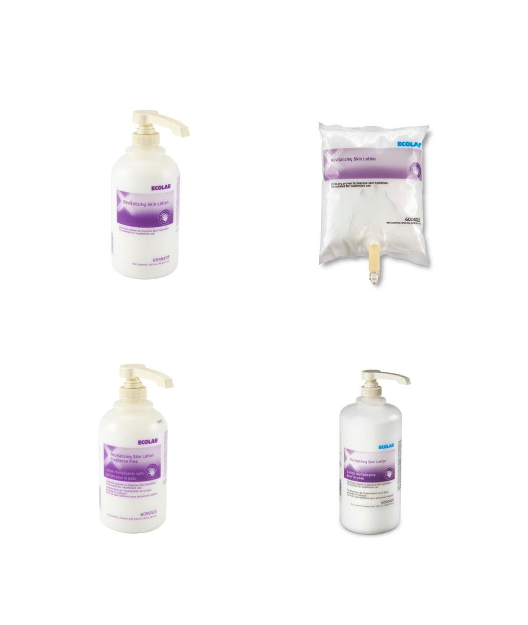 Ecolab Skin Revitalizing Lotion, Fragrance Free, 540 mL