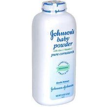 Load image into Gallery viewer, Johnson's Cornstarch Baby Powder with Aloe Vera and Vitamin E, 1.5 oz.
