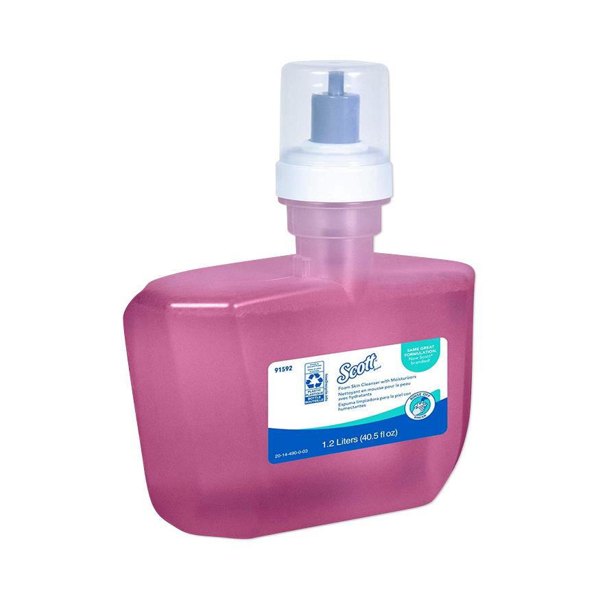 Kimberly-Clark Scott Pro Foam Skin Cleanser with Moisturizers, 40.5 oz. Electronic Cassette