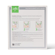 Load image into Gallery viewer, Maxorb Extra Ag+ CMC/Alginate Dressings, 6" x 6" inch
