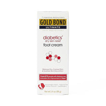 Load image into Gallery viewer, Chattem Gold Bond Medicated Diabetic Foot Cream, 3.4 oz.
