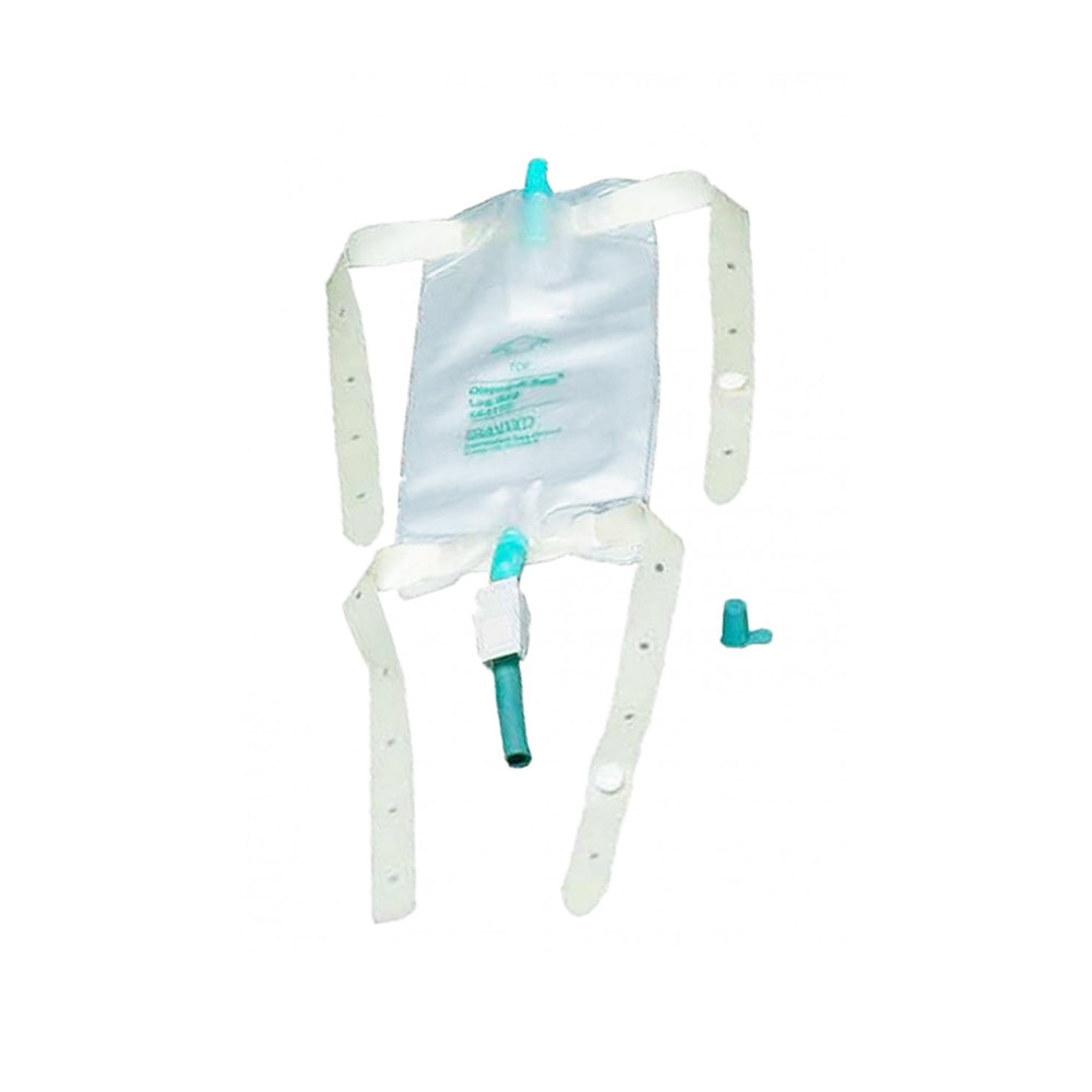 Bard Urinary Leg Bag Bard® Dispoz-a-Bag® Anti-Reflux Valve Sterile 562 mL Vinyl #150102