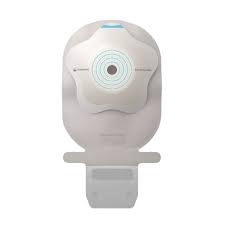 Coloplast Ostomy Pouch SenSura® 18313 Mio Concave One-Piece System 11 Inch Length, Maxi Concave, Pre-Cut 1 Inch Stoma Drainable