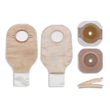 Ileostomy /Colostomy Kit New Image™ Two-Piece System 12 Inch Length 2-1/4 Inch Stoma Drainable