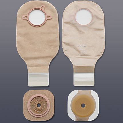 Ileostomy /Colostomy Kit New Image™ Two-Piece System 12 Inch Length 2-1/4 Inch Stoma Drainable